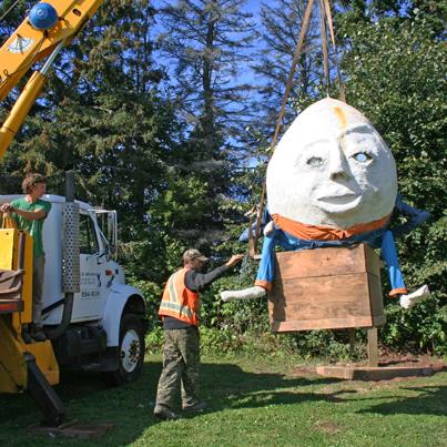 Humpty Dumpty Comes to Toy Factory