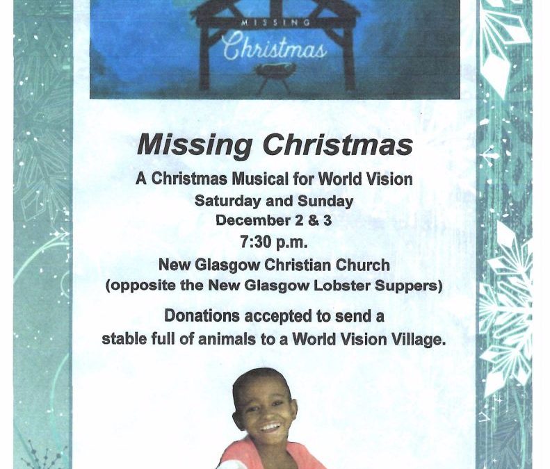 “Missing Christmas” the musical